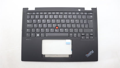 Lenovo ThinkPad X13 Gen 4 Keyboard Palmrest Top Cover Black Backlit 5M11L64084