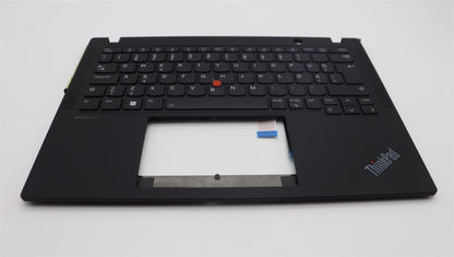Lenovo ThinkPad X13 Gen 4 Keyboard Palmrest Top Cover Estonian Black 5M11H94382