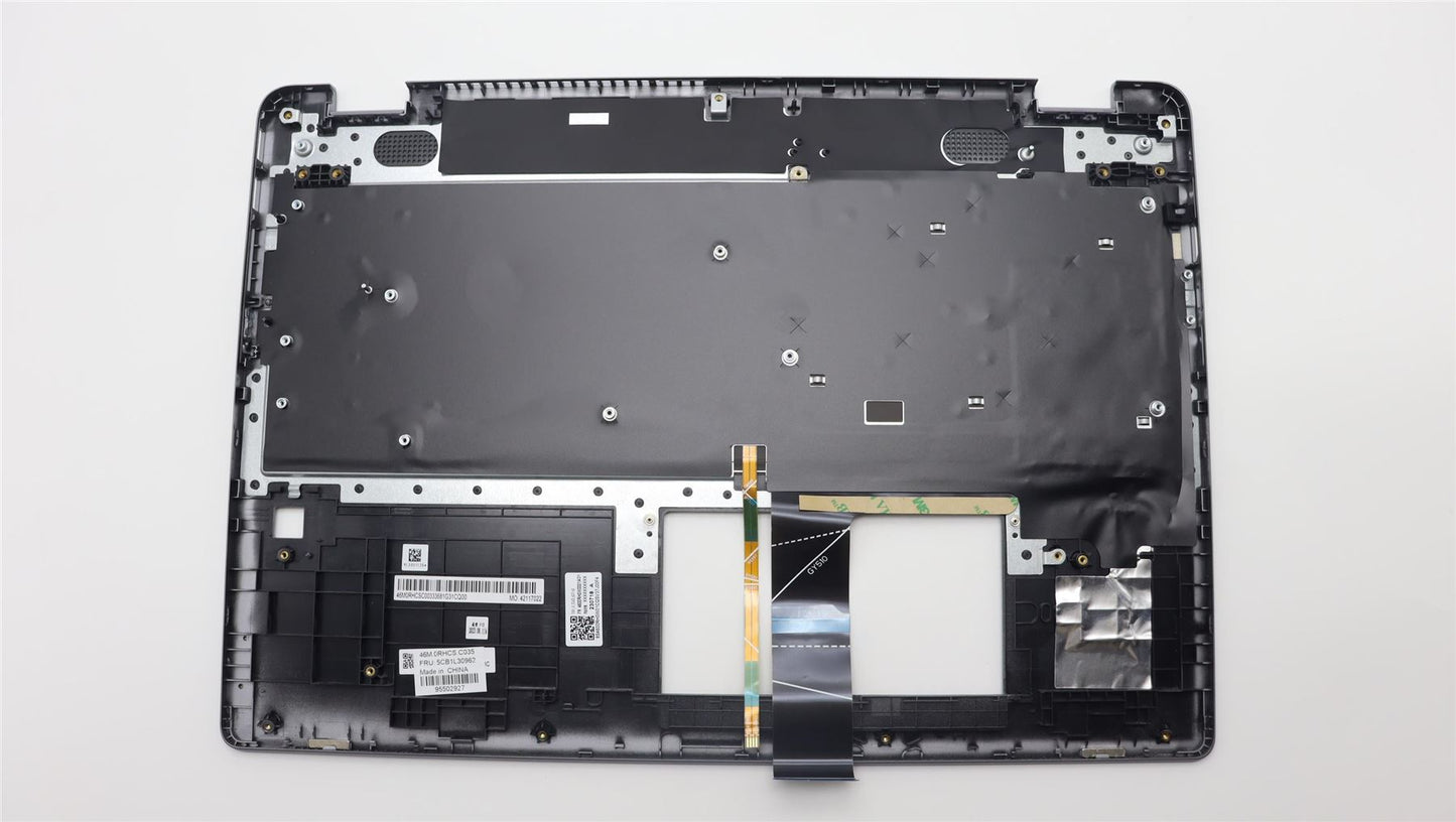 Lenovo IdeaPad 5 16IRU8 Keyboard Palmrest Top Cover UK Arctic Grey 5CB1L30962