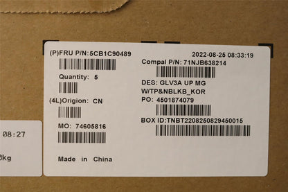 Lenovo Upper Case ASM_KOR C 21A2 MGNBL 5CB1C90489