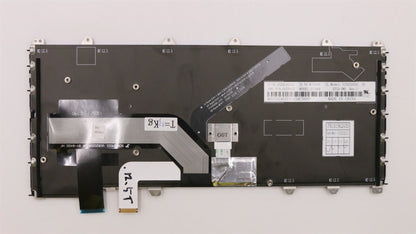 Lenovo Yoga 370 Keyboard Swedish Finnish Black Backlit 01EN412