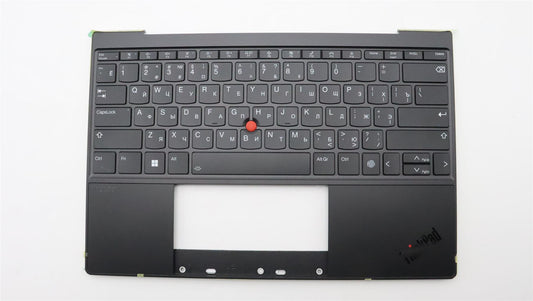 Lenovo ThinkPad Z13 Gen 1 Keyboard Palmrest Top Cover Russian Black 5M11H94947
