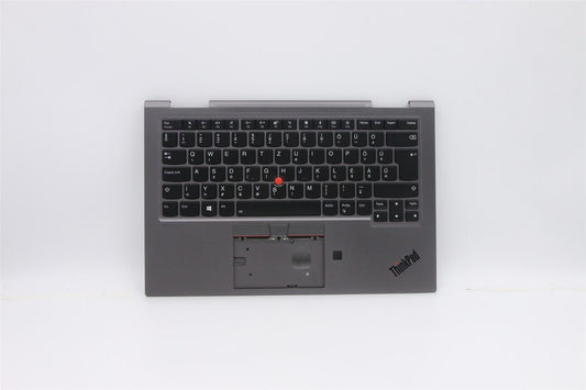 Lenovo ThinkPad X1 4th Gen Keyboard Palmrest Top Cover Hungarian 5M10V24853
