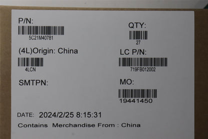 Lenovo CS24 Y4 5M IR 2MIC AVC 5C21M40781