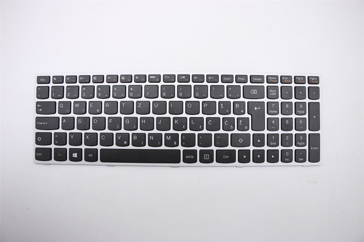 Genuine Lenovo Z50-75 Keyboard Slovenian Silver 25215304 25215244 25215274