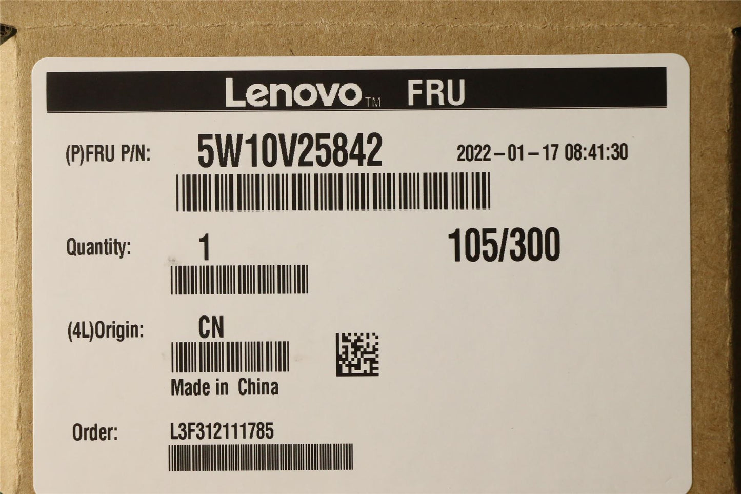 Lenovo 5W10V25842 Wireless,WAN,FXN,NFA765