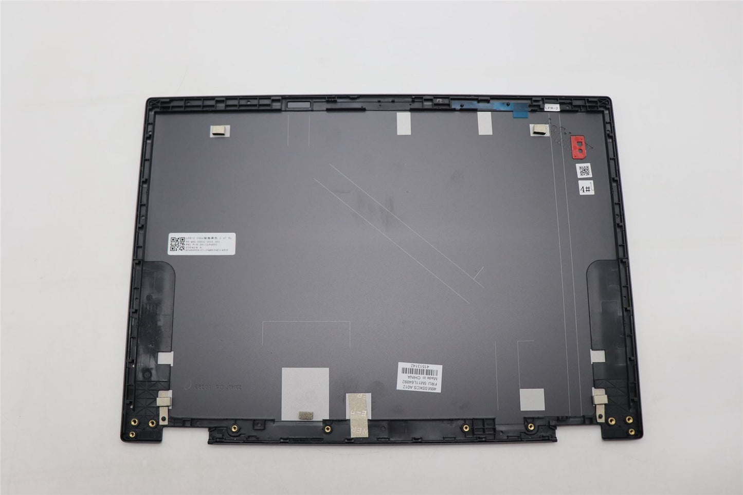 Lenovo Yoga L13 Gen 4 LCD Cover Rear Back Housing Black 5M11L64892