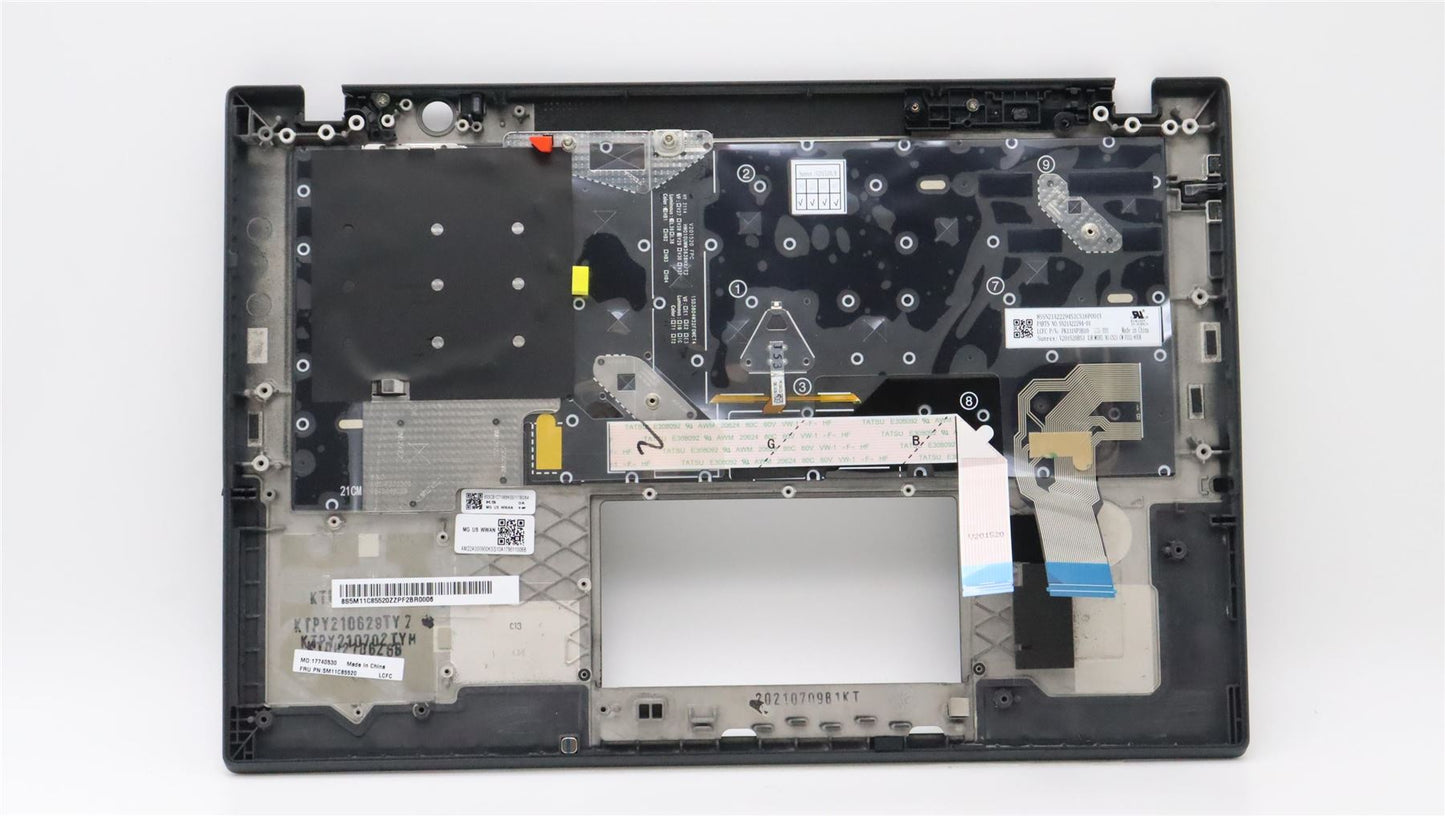 Lenovo MECH_ASM KBD W/C UKR BKLT(CHY) USWWBK 5M11C85517