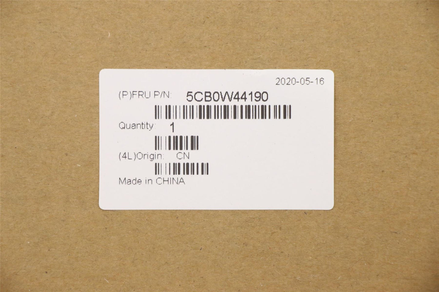 Lenovo Upper case ASM_US L81YB IGIMR 5CB0W44190