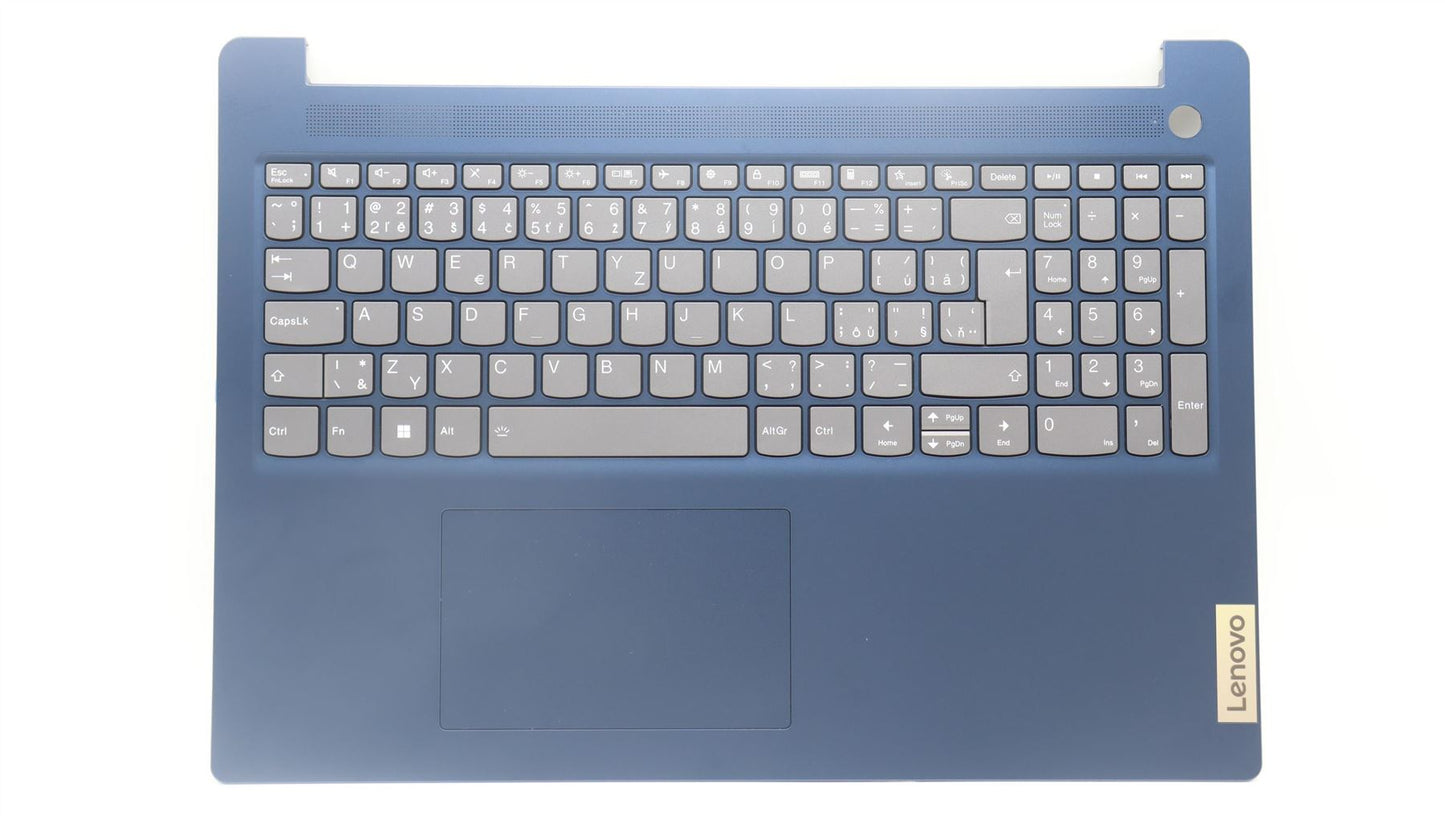Lenovo IdeaPad 3 16ABR8 Palmrest Cover Touchpad Keyboard Abyss Blue 5CB1L14722
