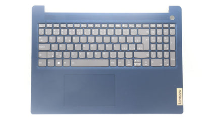 Lenovo IdeaPad 3 16ABR8 Palmrest Cover Touchpad Keyboard Abyss Blue 5CB1L14722