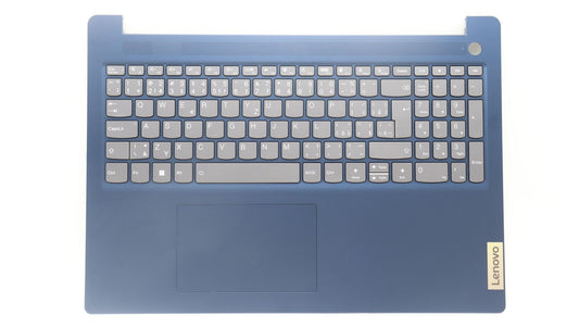 Lenovo IdeaPad 3 16ABR8 Palmrest Cover Touchpad Keyboard Abyss Blue 5CB1L14722