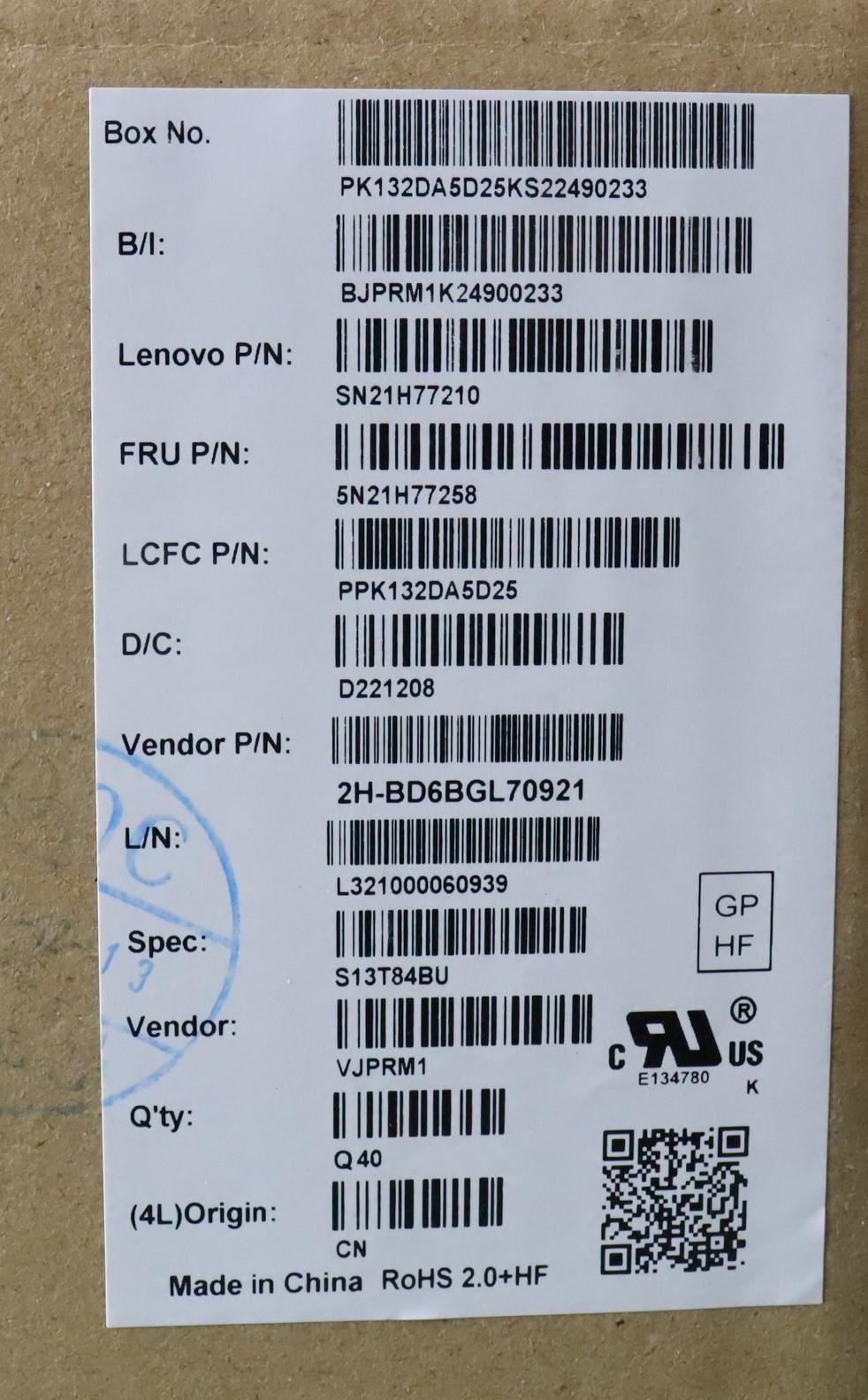 Lenovo ThinkPad X13 Gen 3 L13 Gen 4 L13 Gen 3 Keyboard Bulgarian Grey 5N21H77258