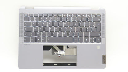 Lenovo IdeaPad 5 14ABR8 Keyboard Palmrest Top Cover French Backlit 5CB1K20797
