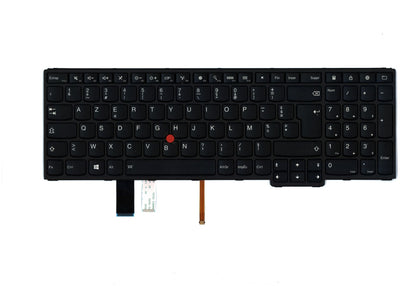 Genuine Lenovo ThinkPad Yoga 15 Keyboard French Black Backlit 00HN276 00HW661