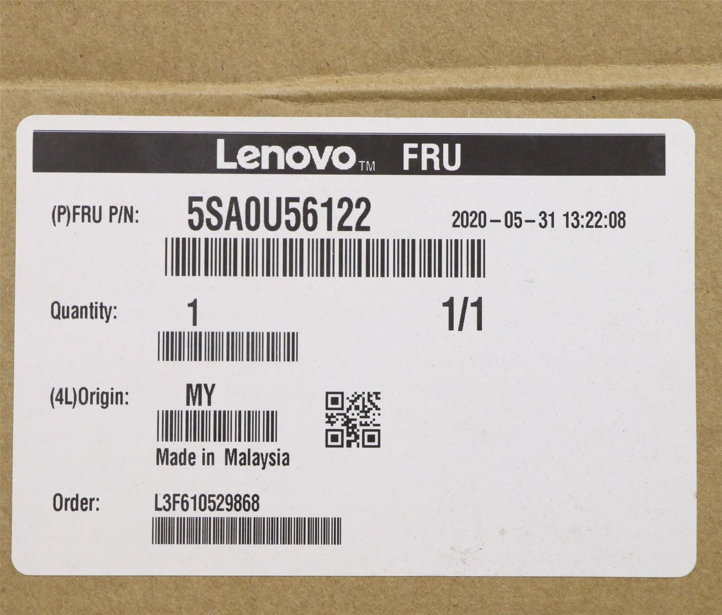 Lenovo ThinkStation P520 CPU Processor 5SA0U56122