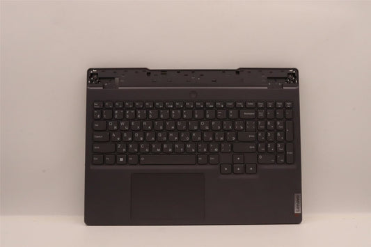 Lenovo 5 15ARH7H Palmrest Cover Touchpad Keyboard Russian Storm Grey 5CB1H68477