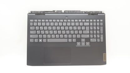 Lenovo IdeaPad 3 15ARH7 Palmrest Cover Touchpad Keyboard Greek Black 5CB1J38972