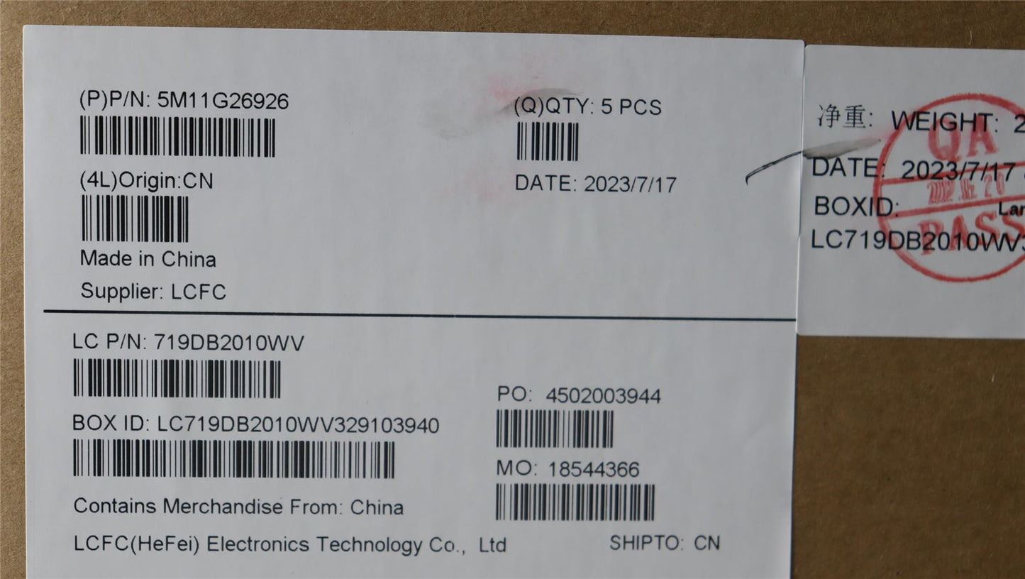 Lenovo ThinkPad T14s Gen 3 Palmrest Touchpad Cover Keyboard French 5M11G26927
