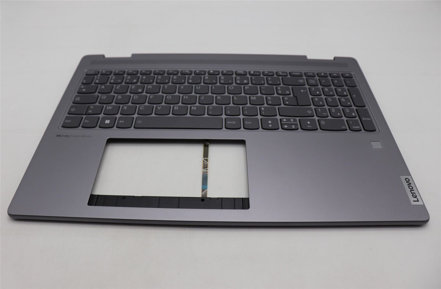 Lenovo Yoga 7 16IRL8 Keyboard Palmrest Top Cover French Arctic Grey 5CB1L32690