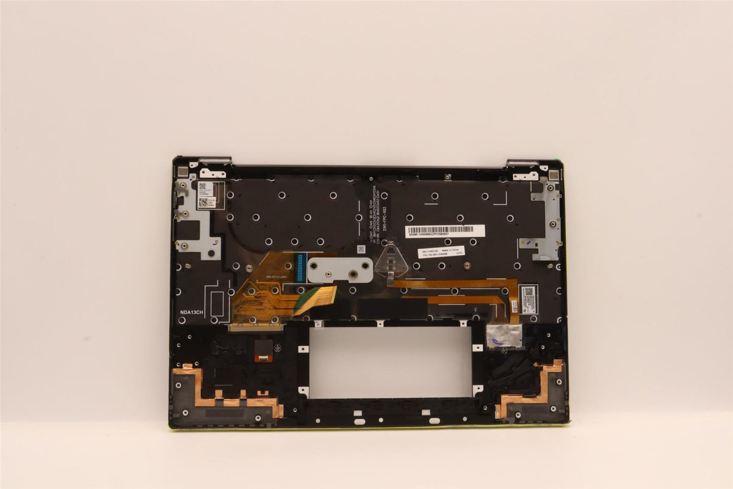 Lenovo ThinkPad Z13 Gen 1 Keyboard Palmrest Top Cover Black Backlit 5M11H94986
