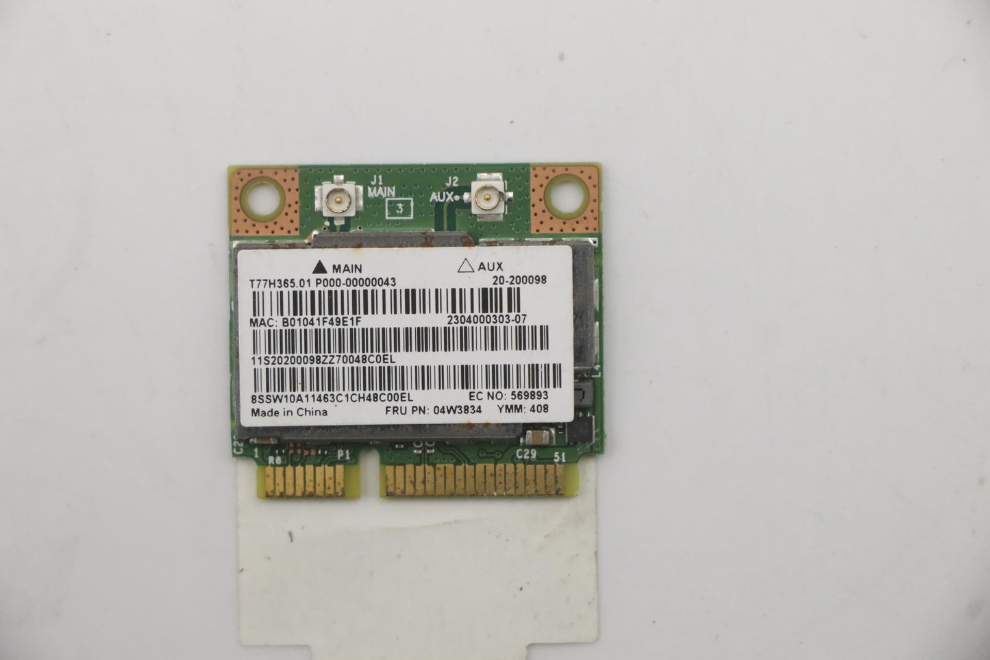 Lenovo Broadcom/BCM43228+BCM20702 abgn&BT4.0 Bluetooth 4.0 M.2 Broadcom Board 20200098