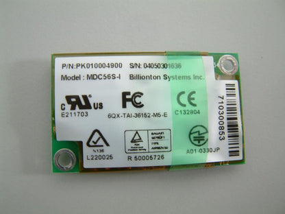 Lenovo CL513A 56K MDC CARD MDC56S-1 PK010004900 Board 11006626