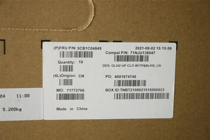 Lenovo Pro 5 Pro-14ITL6 5 Pro-14ACN6 Keyboard Palmrest Top Cover US 5CB1C04849