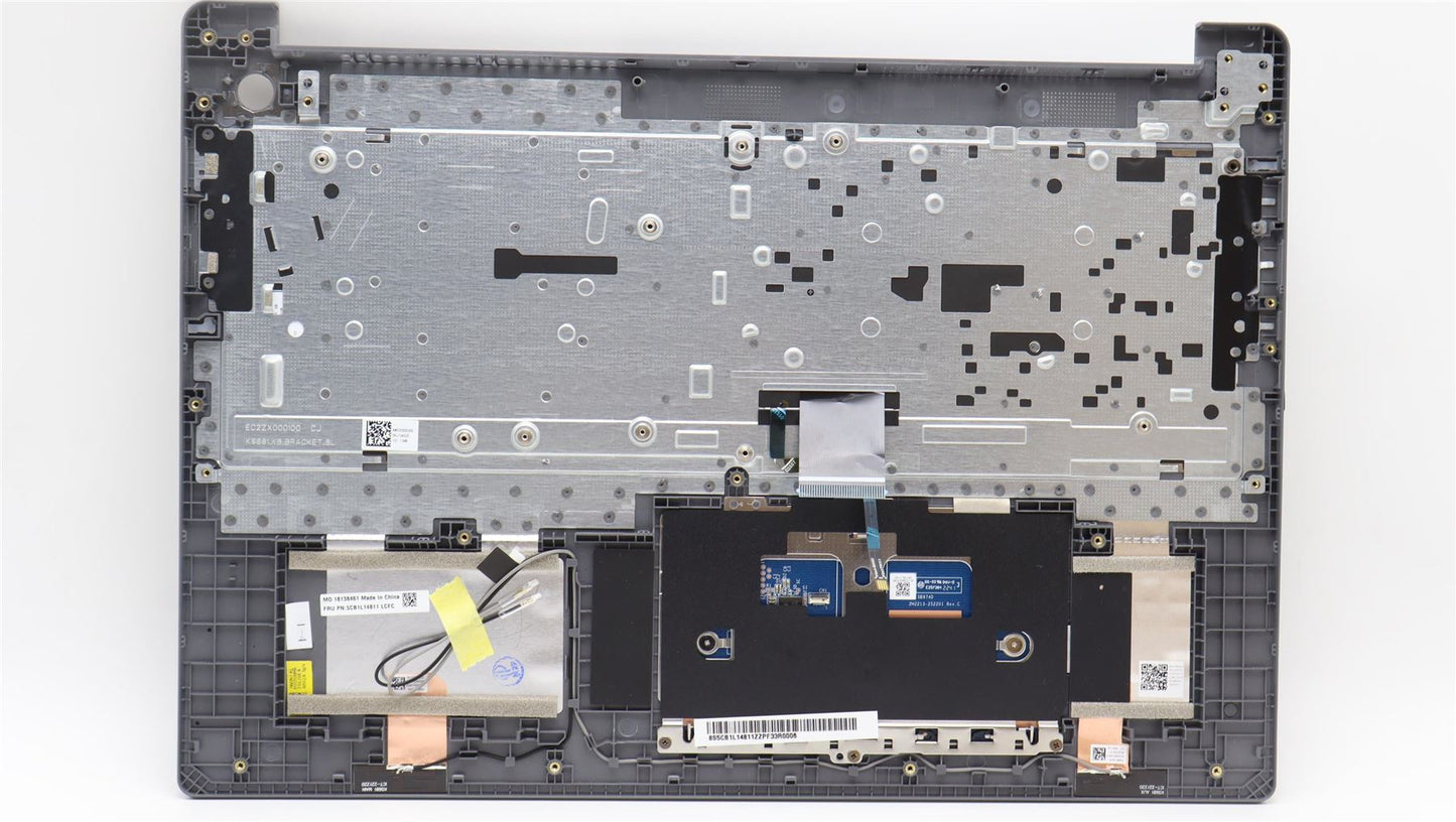 Lenovo IdeaPad 3 16ABR8 Palmrest Cover Touchpad Keyboard UK Backlit 5CB1L14811