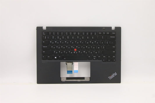 Lenovo ThinkPad T14s 2 Keyboard Palmrest Top Cover Ukrainian Black 5M11A37789