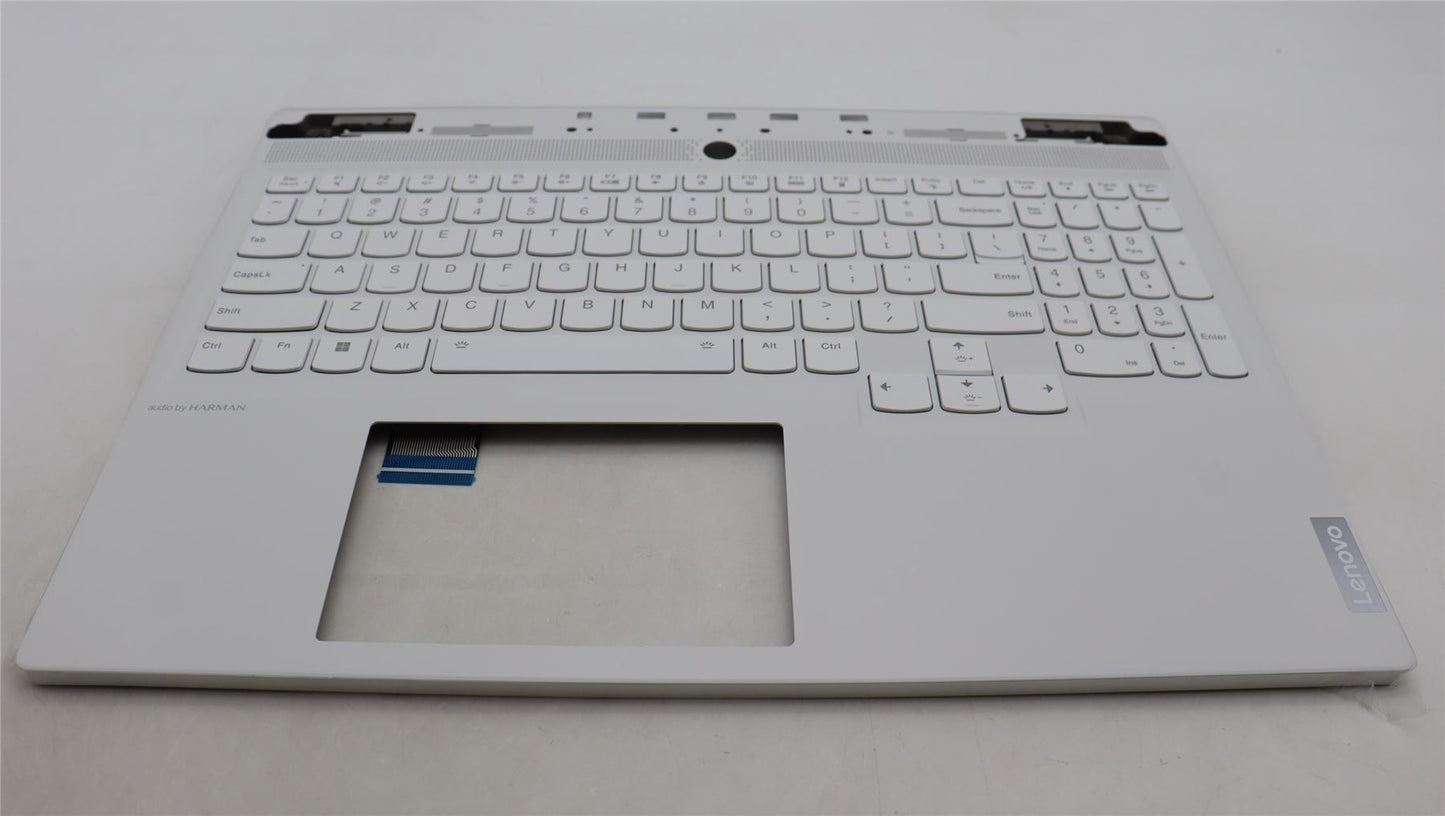 Lenovo Legion S7 16APH8 Keyboard Palmrest Top Cover US White Backlit 5CB1L84704
