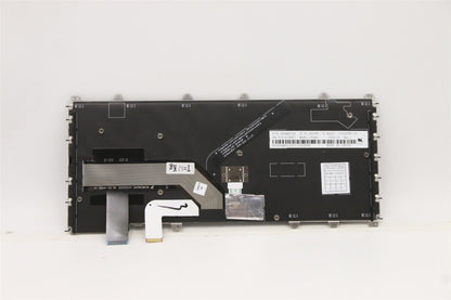 Genuine Lenovo ThinkPad X380 Yoga Keyboard Czech Silver Backlit 01YN977