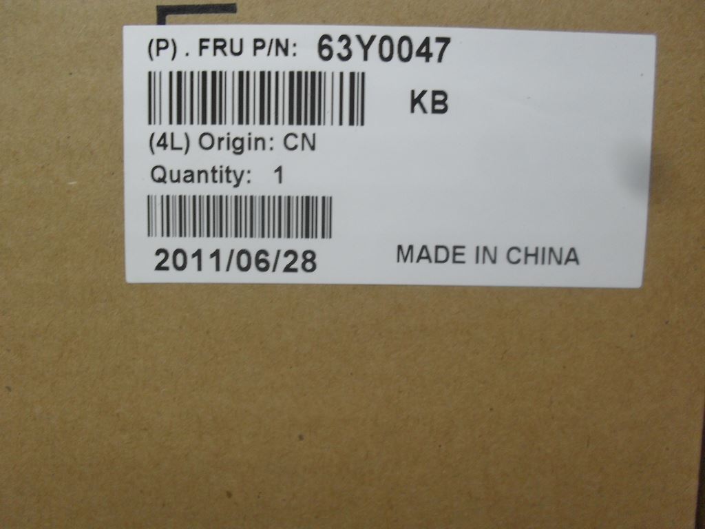 Lenovo ML-KBD USE US English Keyboard 63Y0047