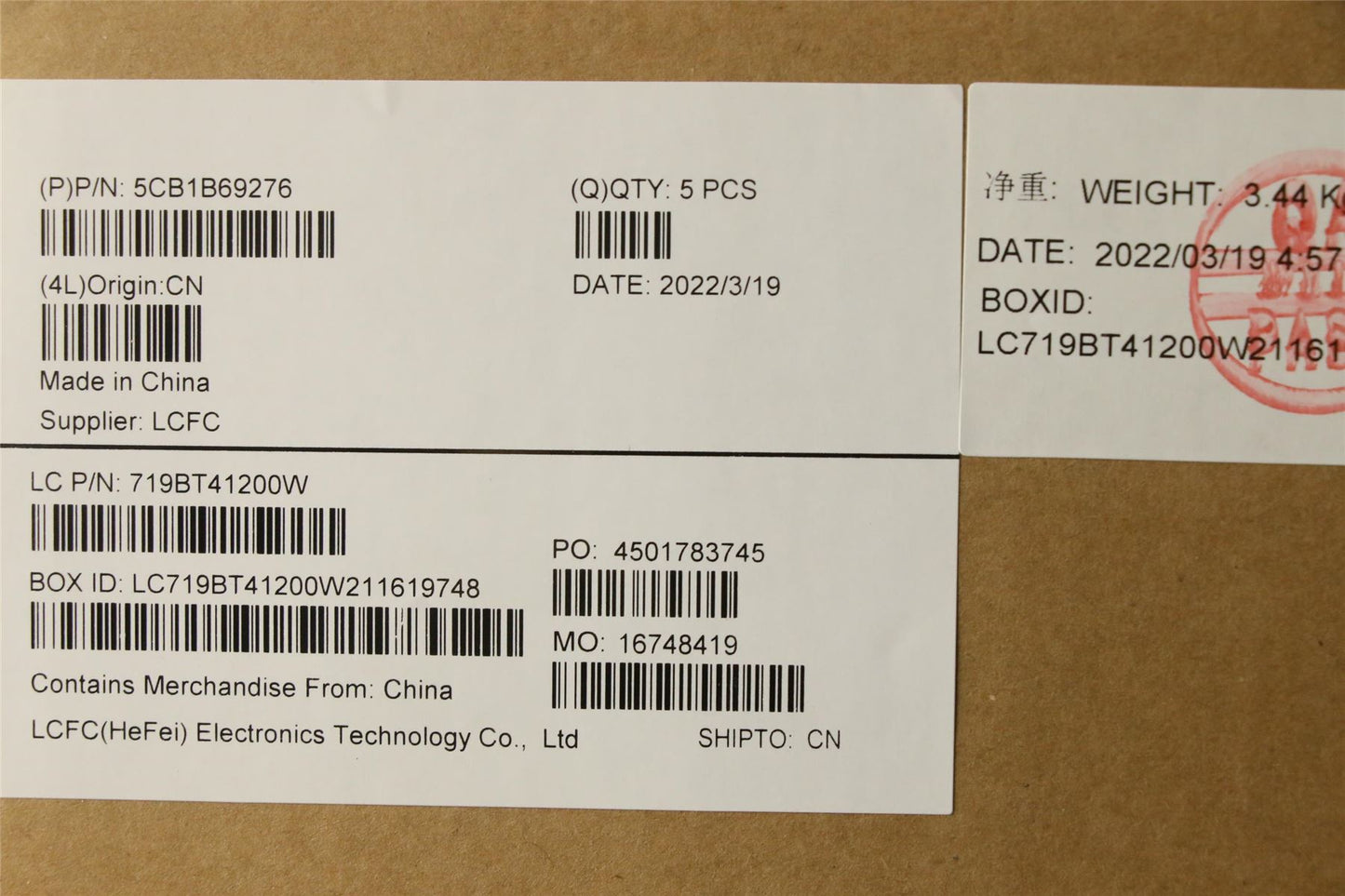 Lenovo Upper Case ASM_SPAL82H8NFPGBBL 5CB1B69276