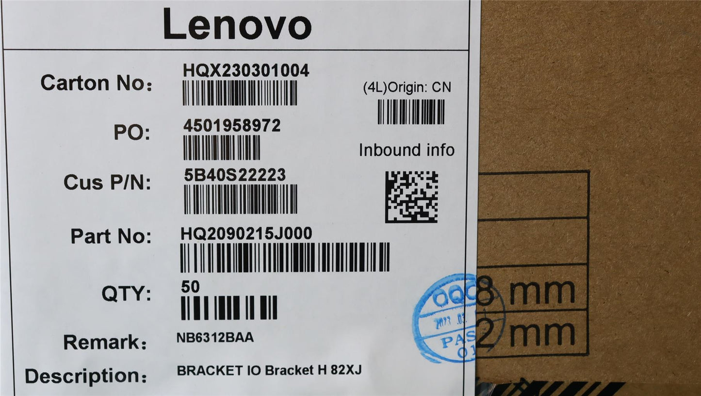 Lenovo IO Bracket H 82XJ 5B40S22223