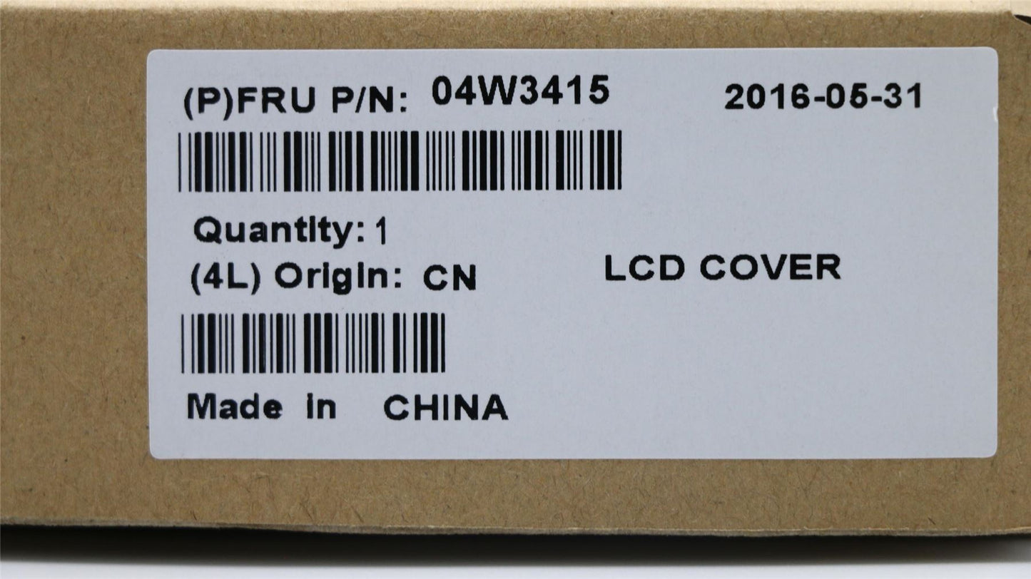 Lenovo FRU LCD Rear Cover ASM 04W3415