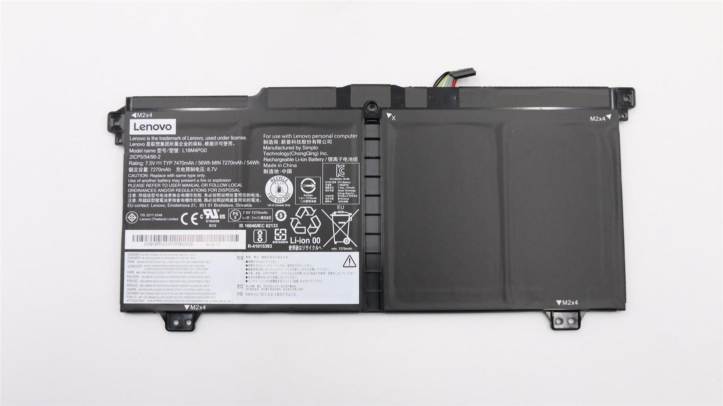 Batterie Lenovo Chromebook C630 C340-15 56w 7.5v 5B10R51232