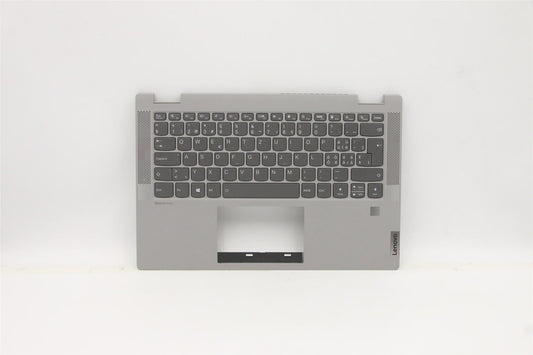 Lenovo Flex 5-14ALC05 Keyboard Palmrest Top Cover Hungarian Grey 5CB1C19409