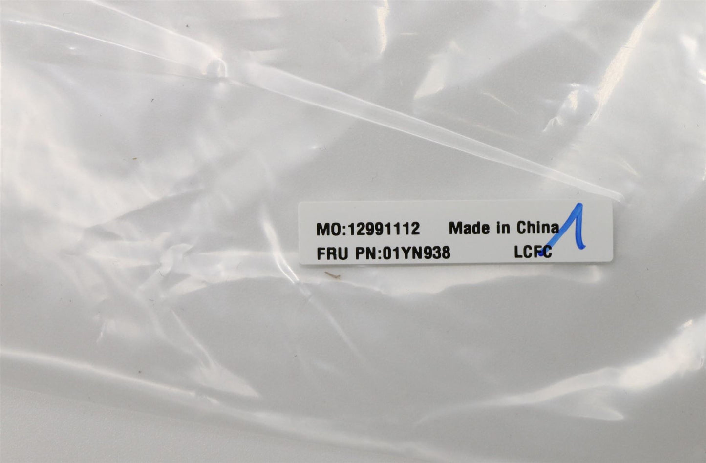 Lenovo 01YN938 LABEL FRU GEO Label ASM