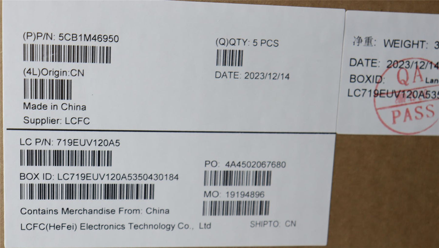 Lenovo COVER Upper Case ASM_GER L 83EMFB BL 5CB1M46950