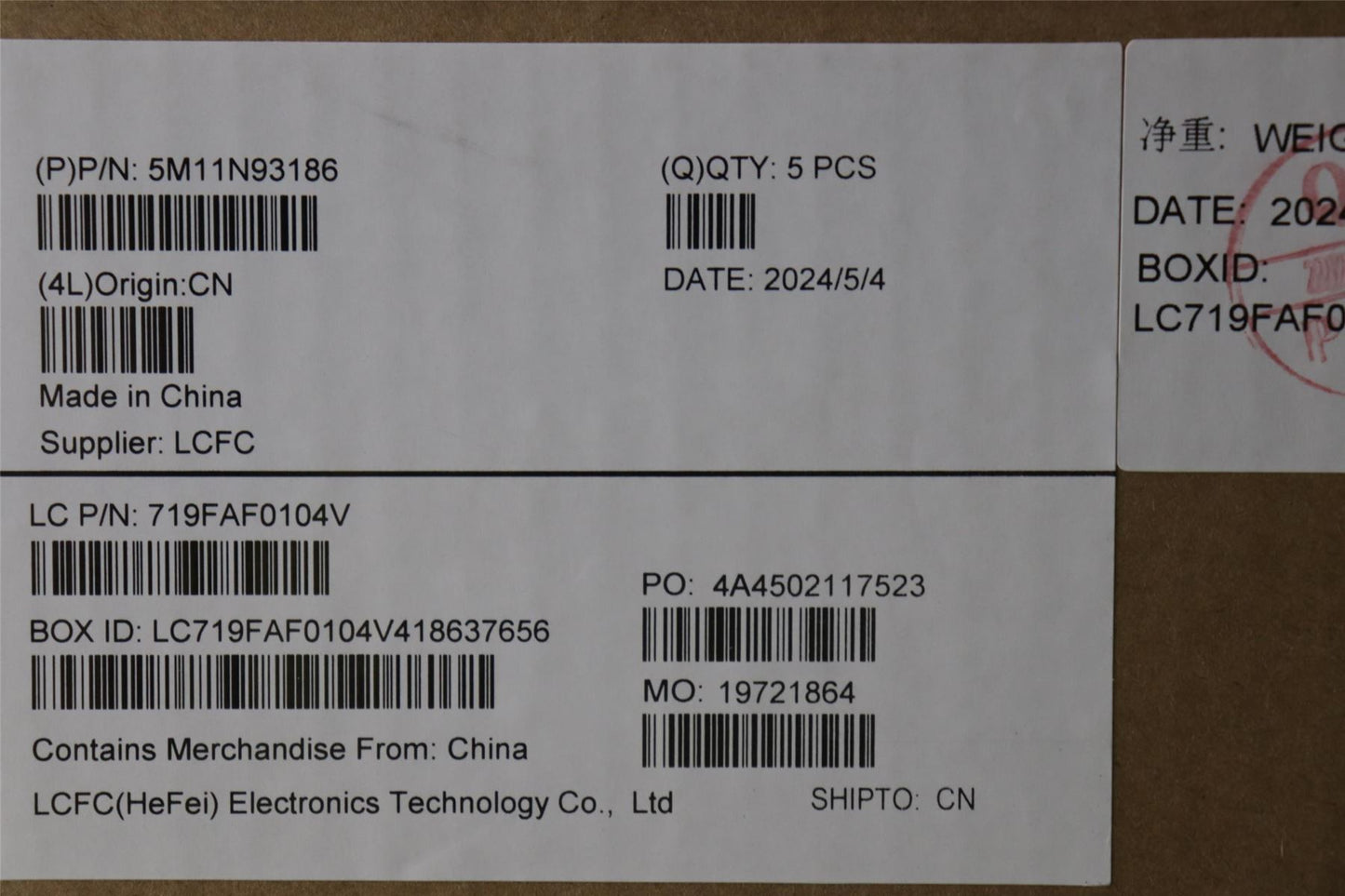 Lenovo MECH_ASM BL KB BK WW ITA PMX 5M11N93187