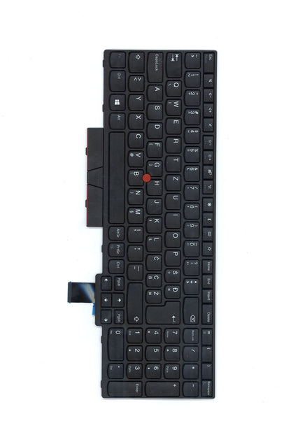 Lenovo ThinkPad T580 P52s Clavier slovène rétroéclairé 01HX203