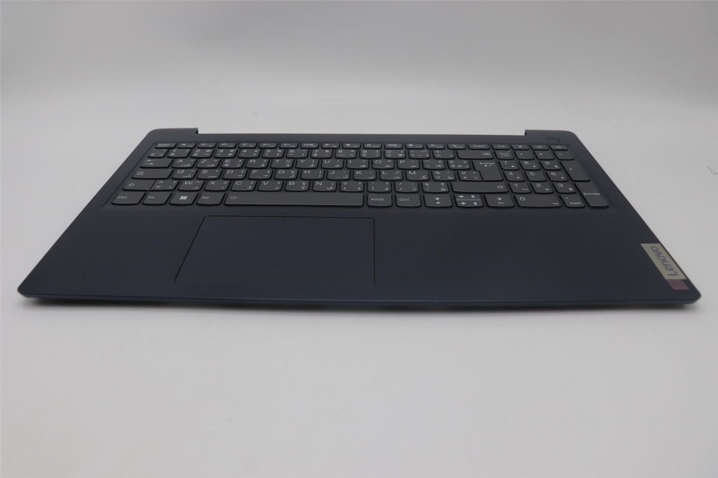 Lenovo IdeaPad 3 15IAU7 Palmrest Cover Touchpad Keyboard Abyss Blue 5CB1H78207