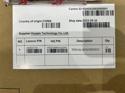 Lenovo TB350XU Rear_SA&*HQ3160EKGZ000 CS 5S58C21732