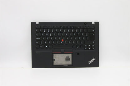 Lenovo ThinkPad T14s Keyboard Palmrest Top Cover Swedish Finnish 5M10Z41220