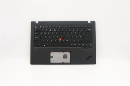 Lenovo Carbon X1 8th Keyboard Palmrest Top Cover US Black Backlit 5M10Z27525