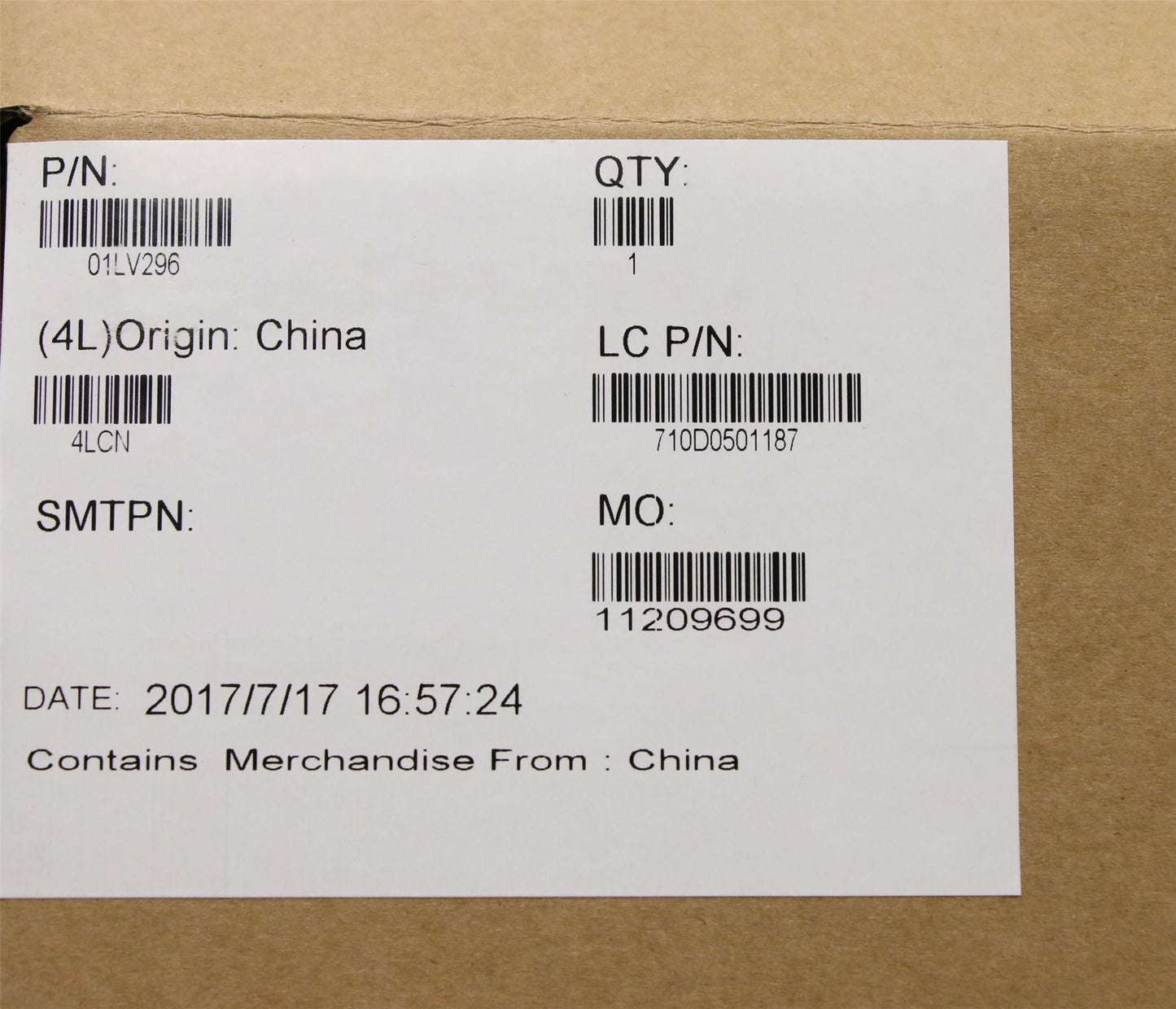 Lenovo ThinkPad X1 5th Gen Kabylake Keyboard Palmrest Top Cover Danish 01LV296