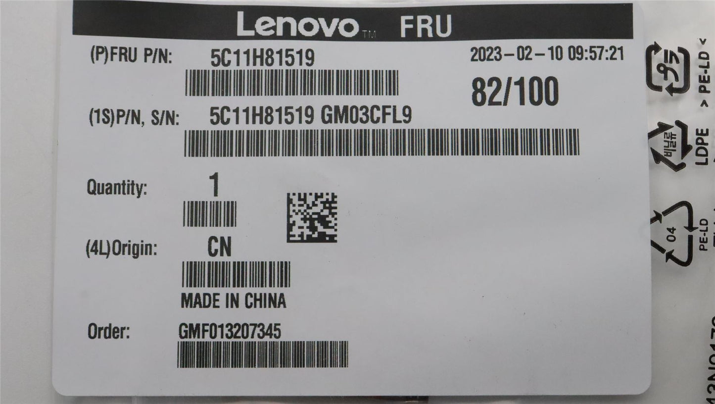 Lenovo ThinkPad T14s Gen 3 T14s Gen 4 Smart Card Reader FPC Cable 5C11H81519