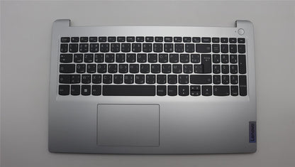 Lenovo IdeaPad 1 15ALC7 Palmrest Cover Touchpad Keyboard Cloud Grey 5CB1H70740