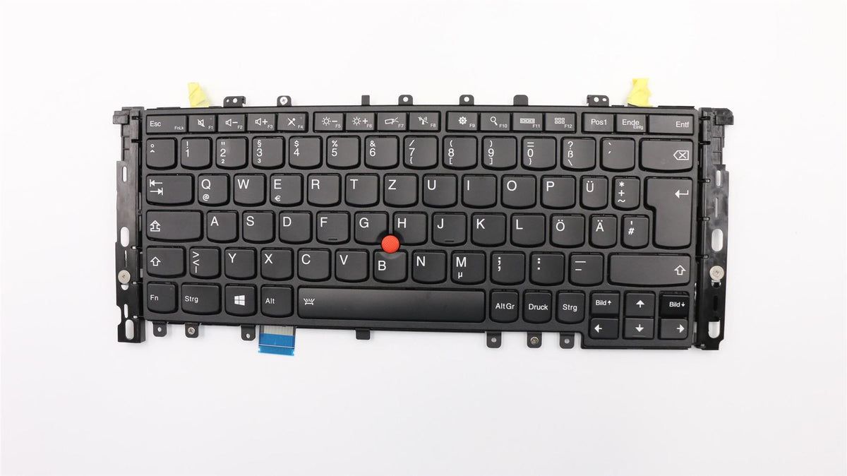 Genuine Lenovo Yoga ThinkPad Keyboard German Black Backlit 04Y2632 04Y2928